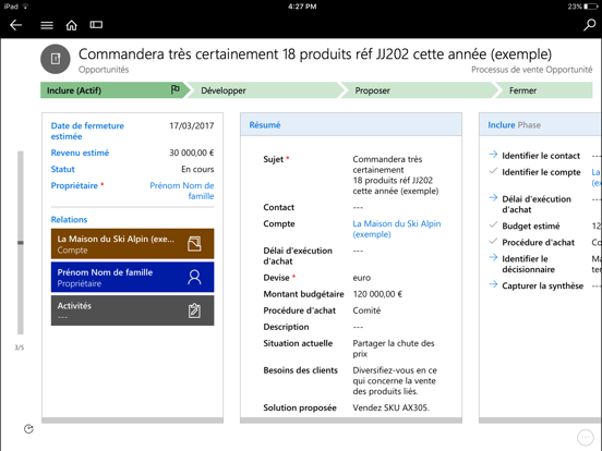 Screenshot #6 pour Microsoft Dynamics 365