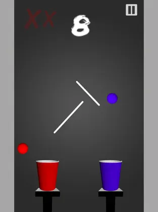 Ball to Cup, game for IOS