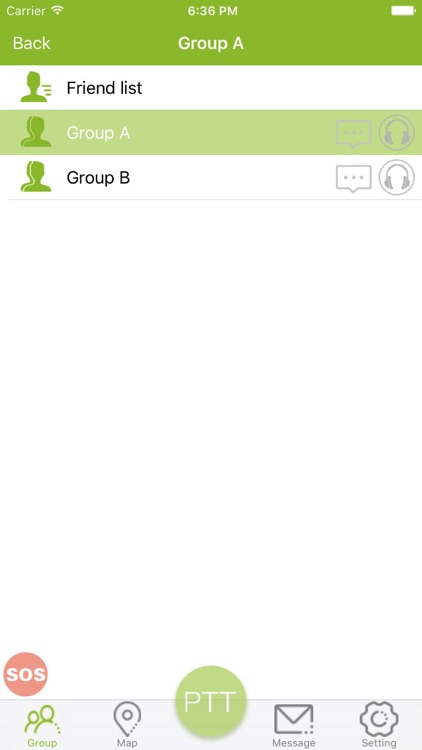 GroupCall - Push To Talk