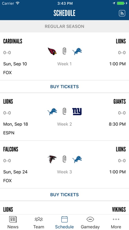 Detroit Lions Mobile screenshot-3
