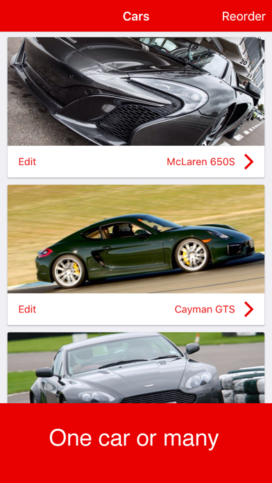 Screenshot #1 pour My Cars