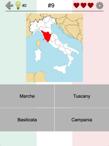 Italian Regions - Italy Quizのおすすめ画像1