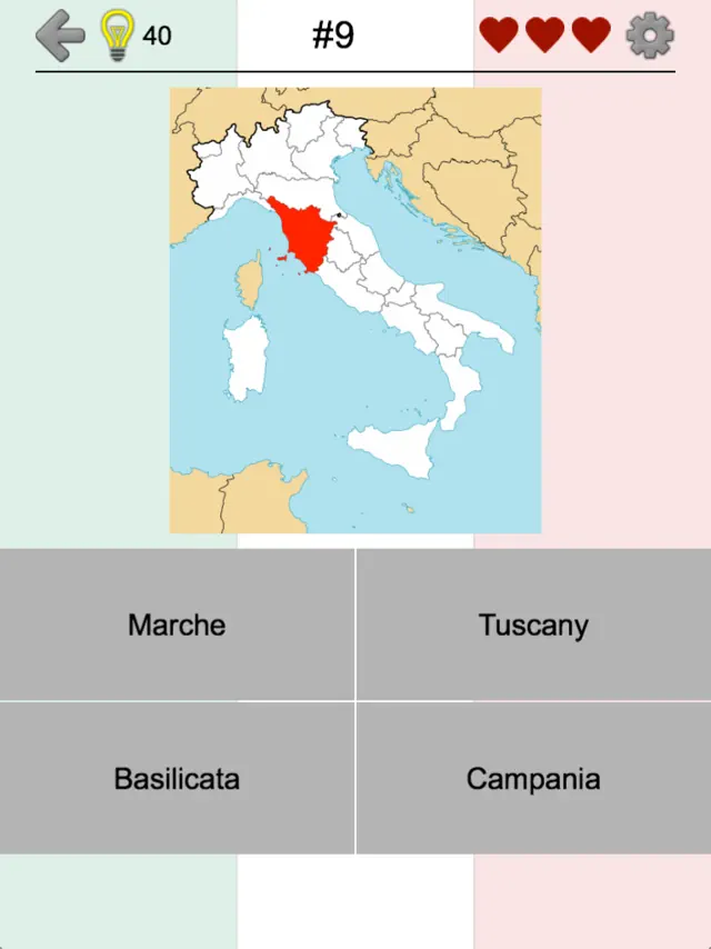 Italian Regions - Italy Quiz screenshot 6