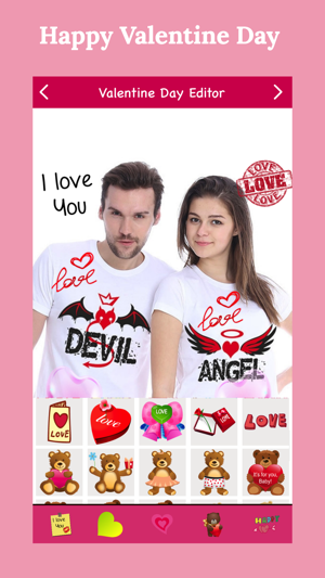 Happy Valentine Day Editor(圖2)-速報App