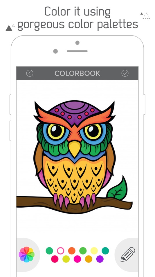#1. Coloring Book, Recolor Mandala (iOS) De: Solution Cat Limited