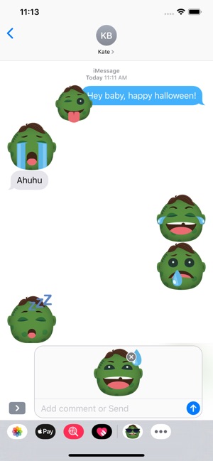 Halloween - Zombies smilies(圖4)-速報App