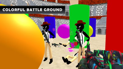 Screenshot #1 pour Stickman Paintball Arena Boom