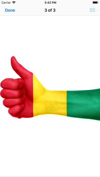 Thumbs Up Flag Sticker Pack screenshot 4