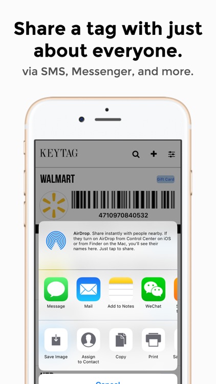 KeyTag - Barcode Wallet screenshot-3