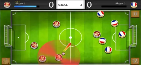 Fußball Stürmer König