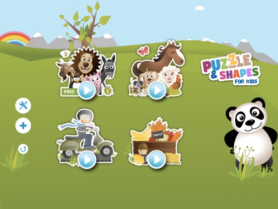Animal Puzzle & Shapes Kids