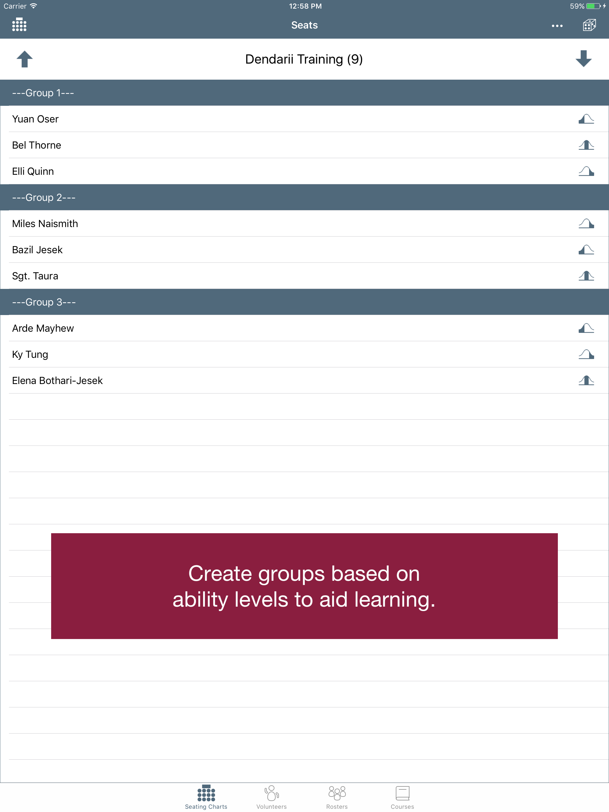 Seats: Smart Seating Charts