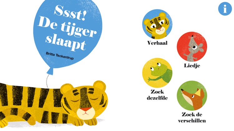 Ssst! De tijger slaapt