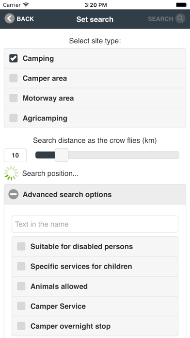 App screenshot