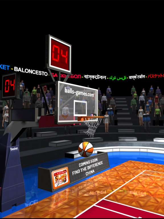 Basketball 3D Shooting Contest iPad screenshot