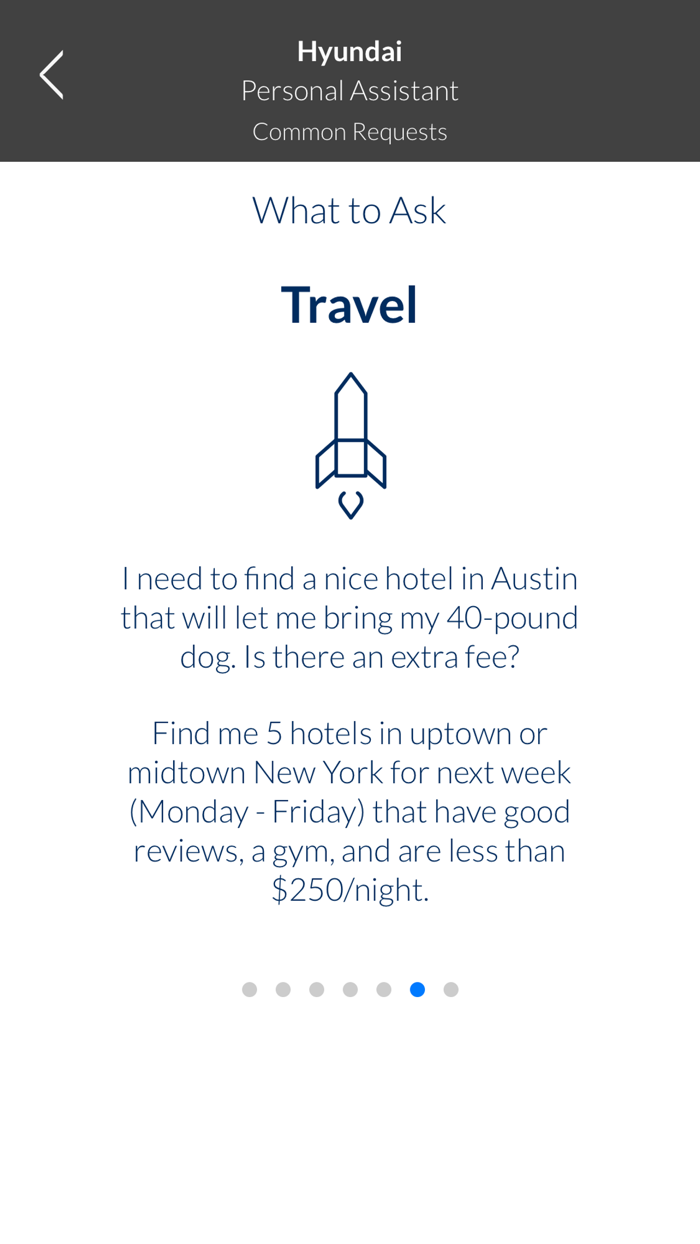 Hyundai Personal Assistant