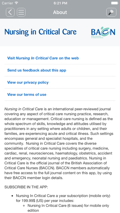 How to cancel & delete Nursing In Critical Care from iphone & ipad 3