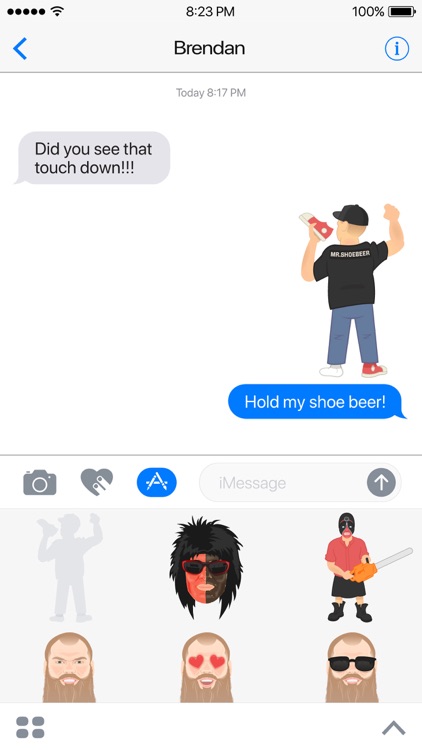 Ottawa REDBLACKS Sticker Pack screenshot-4