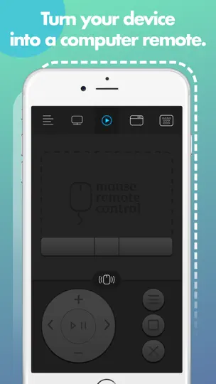 Captura de pantalla de Remote For Mac en iPhone 1