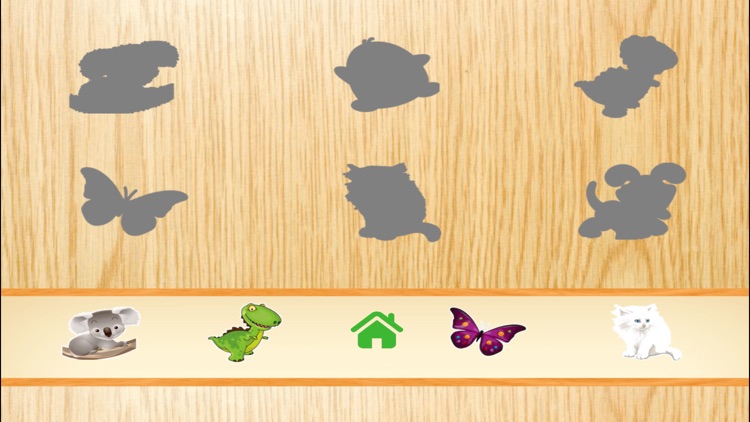 Animal Shape Matching Puzzles