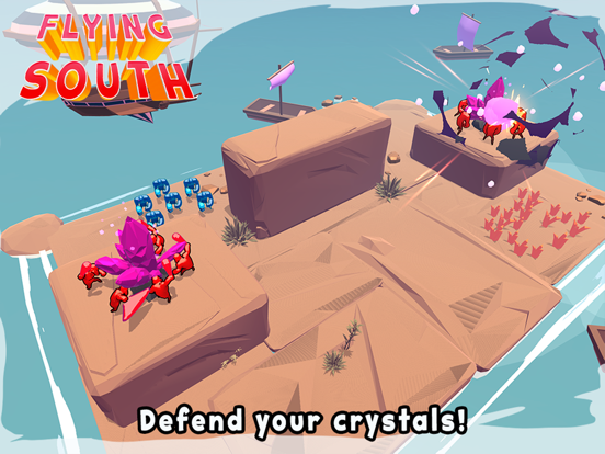 Screenshot #5 pour Flying South: Strategy Battle