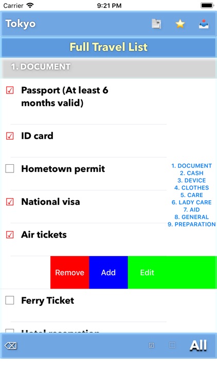 Travel Lists screenshot-3