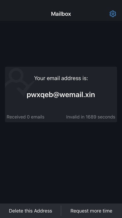 temp mailbox--anonymous email