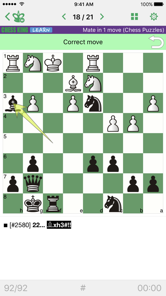 #2. Mate in 1 move (Chess Puzzles) (iOS) 由: Chess King