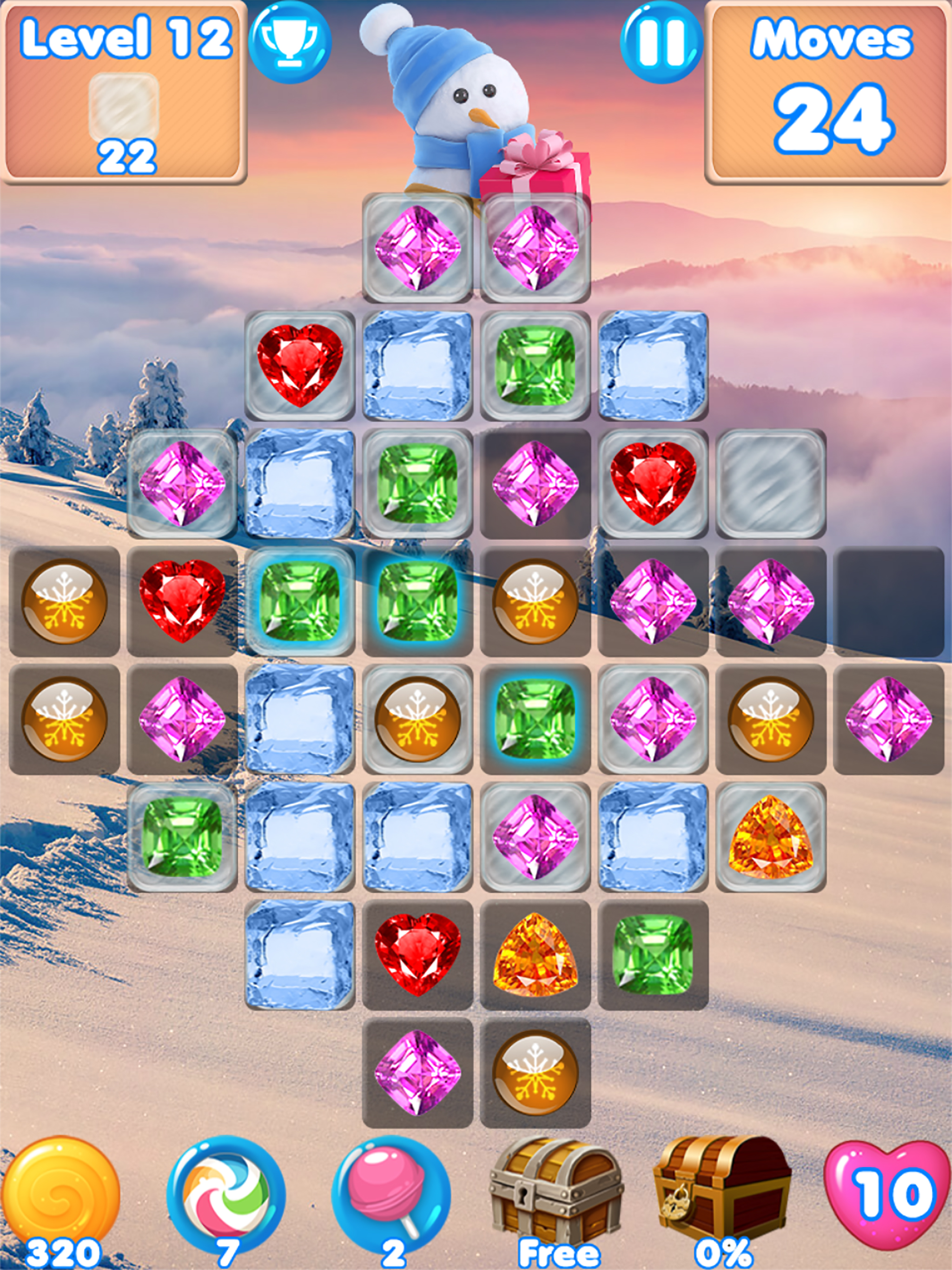 Snowman Swap - Christmas games