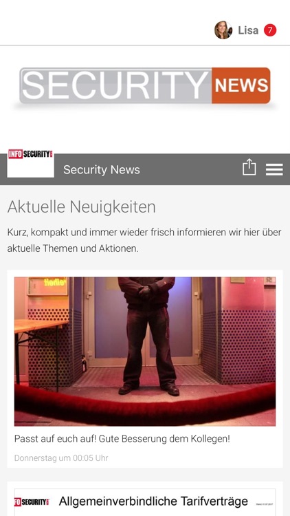 Security News App