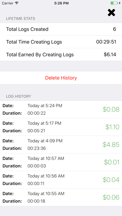 Screenshot #2 pour Logger - Log Your Logs