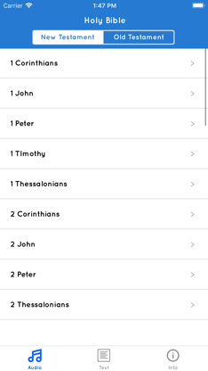 Bible - Audio And Text screenshot 1