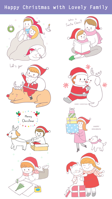 Cute Hand Drawn Christmas Pack Screenshot