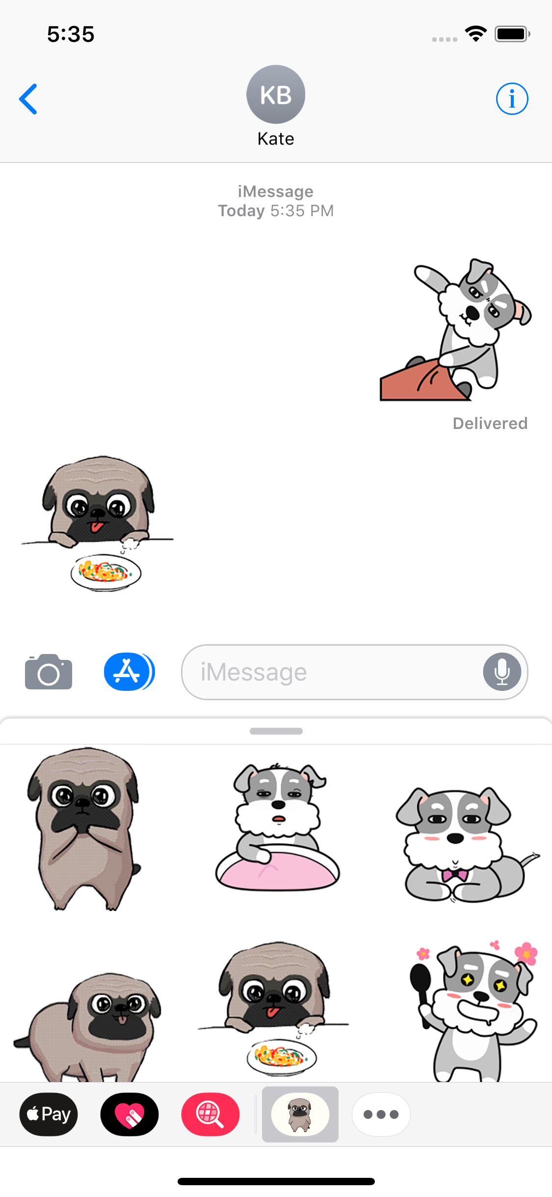Pug and Poodle Animated