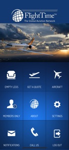 FlightTime Smarter Private Jet screenshot #1 for iPhone