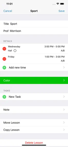 Game screenshot Timetable - Studies and Tasks apk