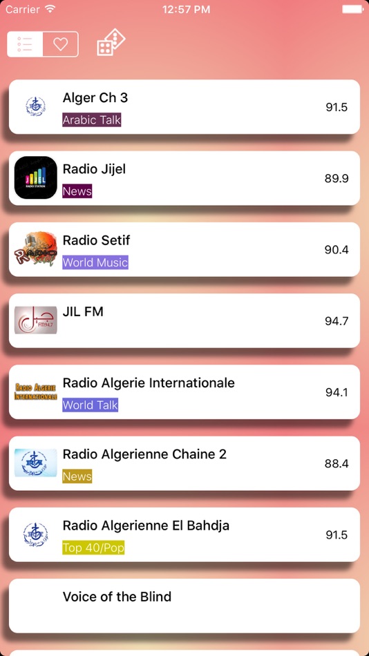 راديو العرب اف ام - Radio Algérie En ligne - 1.2 - (iOS)