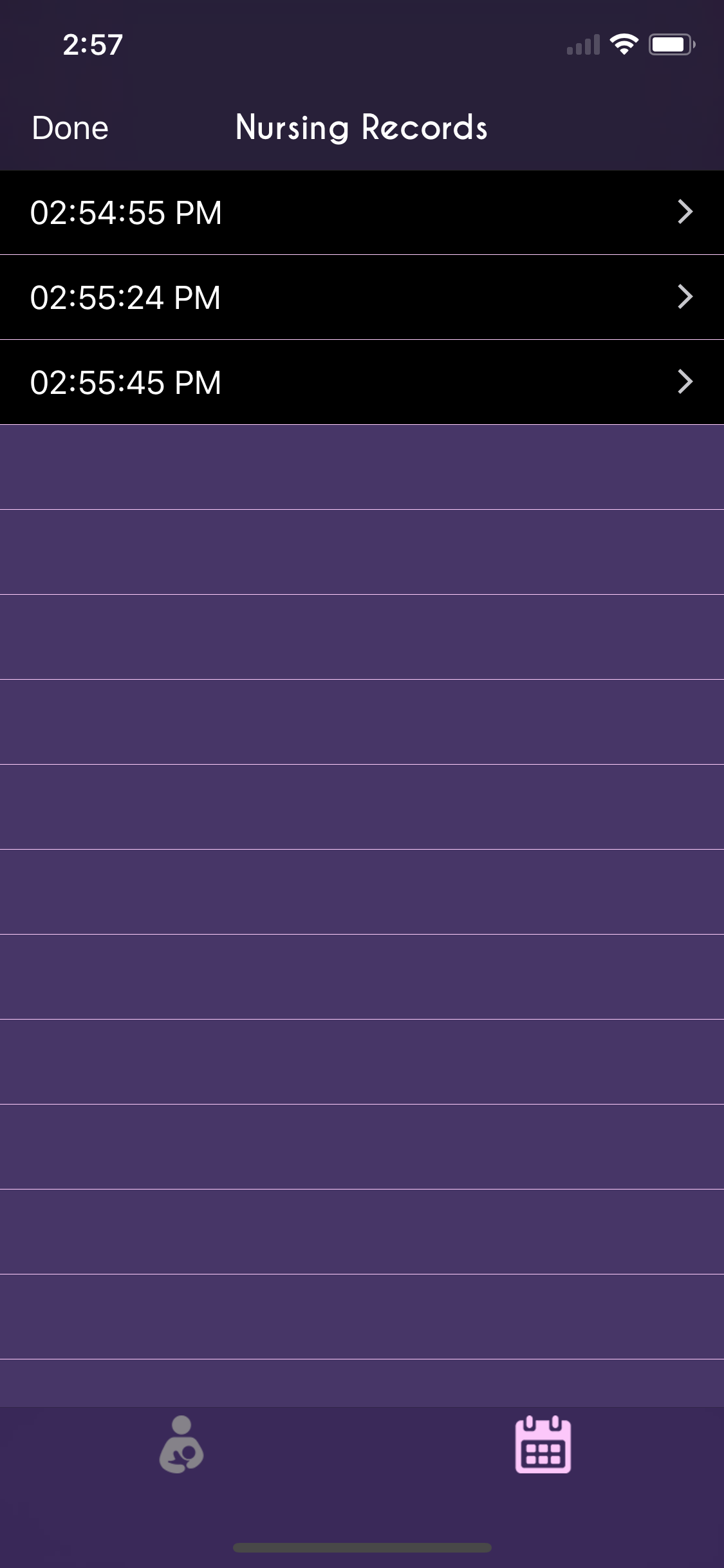 Milk Mama: Nursing Tracker