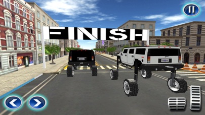 Elevated Chained Car Racing 3D screenshot 4