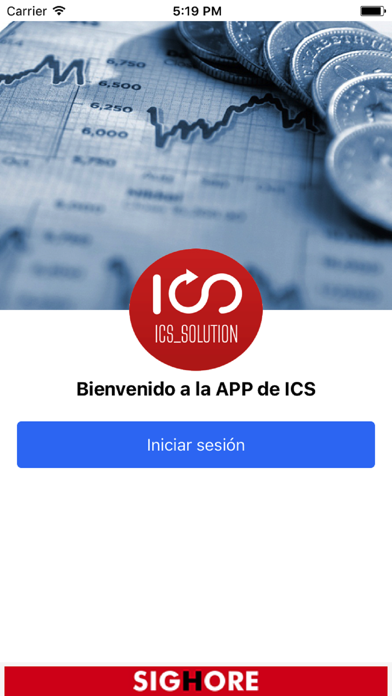 How to cancel & delete ICS-Sighore App from iphone & ipad 1