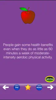 health tips for healthy living iphone screenshot 2