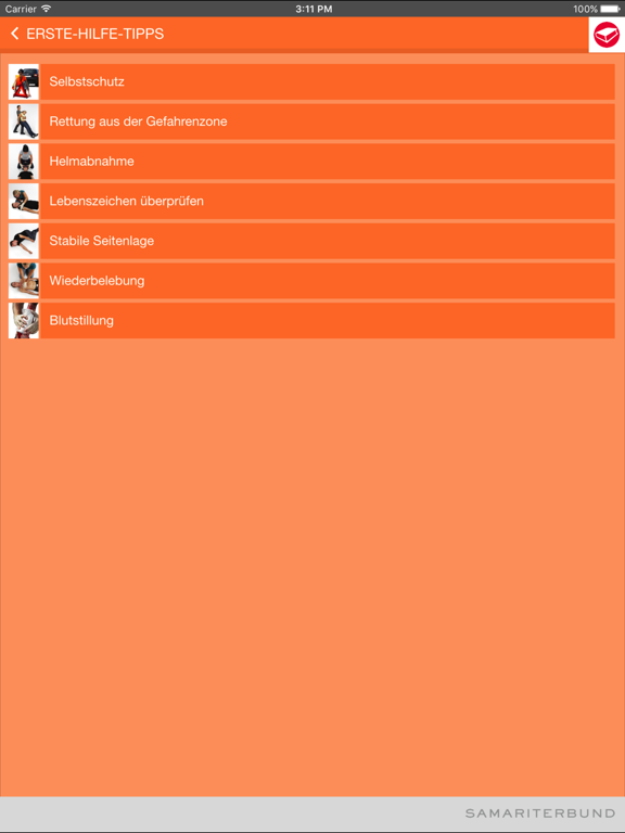 Screenshot #6 pour Samariterbund Österreich