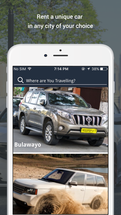 Screenshot #2 pour Rental Cars ZW