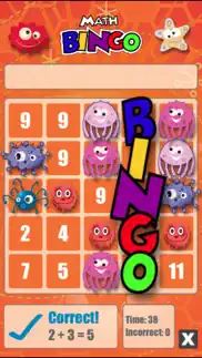 math bingo iphone screenshot 1