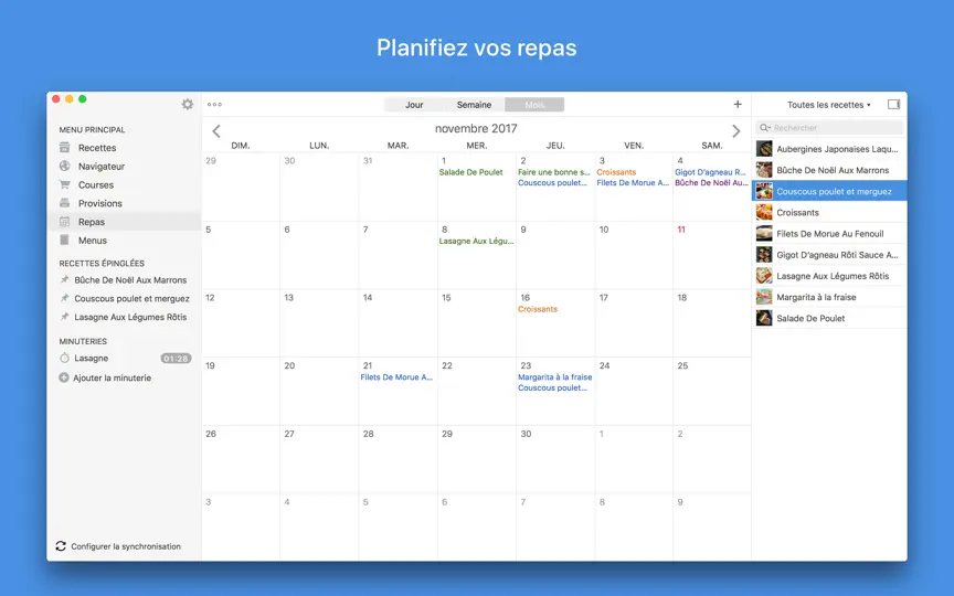 Capture d'écran de Paprika Recipe Manager 3 sur iPhone 4