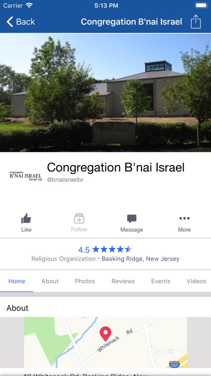 Congregation B'nai Israel screenshot-4