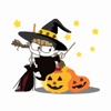 Scary Witch Halloween Sticker