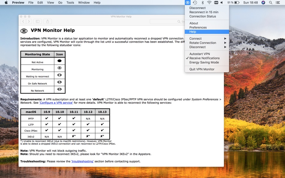 #4. VPN Monitor (macOS) 由: Jan Nutbroek