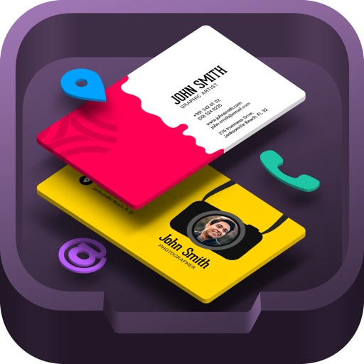 Business Card Maker + Designer iOS App