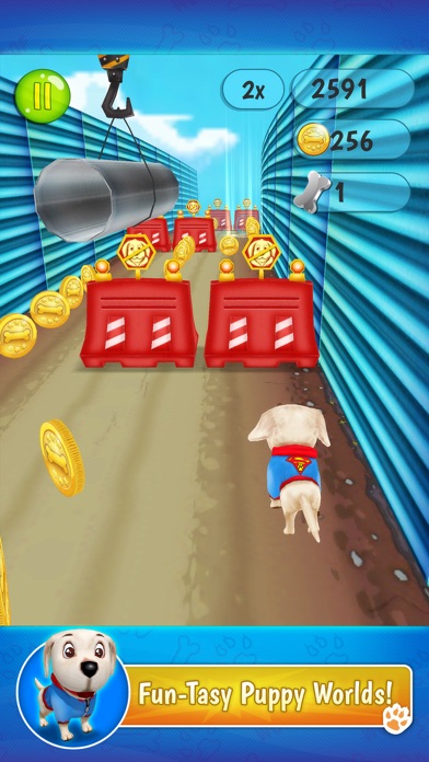 Puppies Out - Endless Runner iPhone screenshot